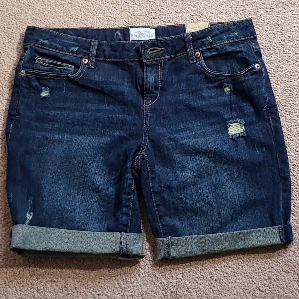 5PC/$20 Aeropostale jean shorts Size 9/10